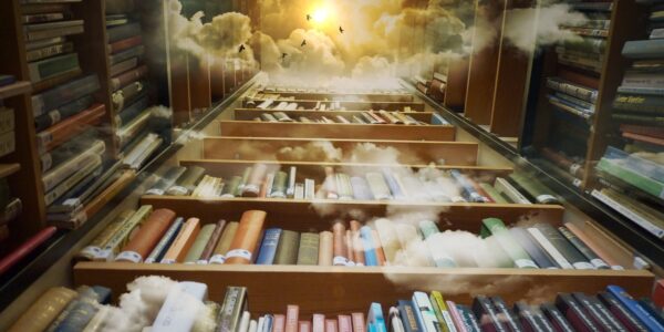 library, heaven, birds-425730.jpg